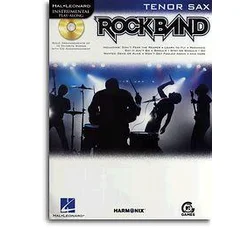 PLAY ROCKBAND ALONG+CD TENOR SAX