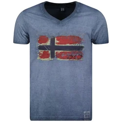 Geographical Norway Muška majica Joasis ss 401, Plava