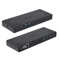 i-tec priklopna postaja Gen2 Thunderbolt 3/ trojni zaslon/ 2x USB-A 3.2/ 2x USB 2.0/ 2x USB-C/ 2x DP
