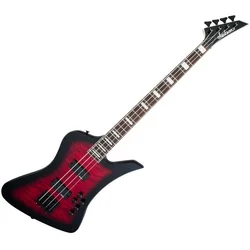 Jackson JS3 Q Kelly Bird AH Transparent Red Burst