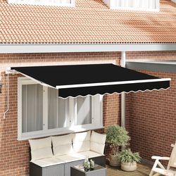 Zamjensko platno za tendu Crna 3 x 2,5 m Poliester