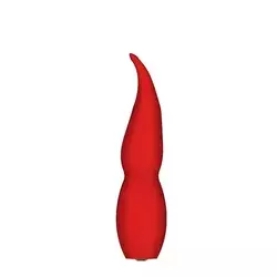 Stimulator za klitoris Fulla, 13cm, Crveni