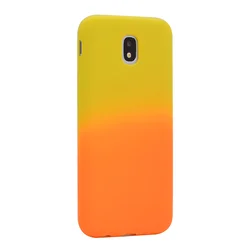 Maska Double summer vibe za Samsung J7/ J730 (2017) EU, Žuto-narandžasta