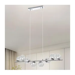 ONLI - Luster na sajli KIMBERLY 8xG9/6W/230V sjajni hrom