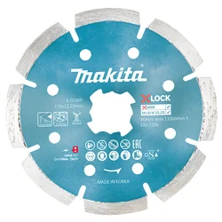 MAKITA diamantna rezalna plošča X-Lock 115mm E-02060