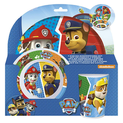 Stor Jedilni  komplet  3v1 -Paw Patrol