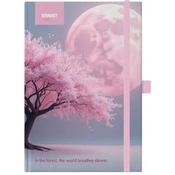 Blok notes z elastiko trees awaken b5 tp črt 96l