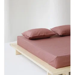 Posteljina damast pruga 200x200-roze ( 5004p-roze )