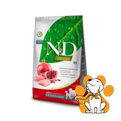N&D Prime Adult Medium & Maxi Chicken&Pomegranate 12kg, Hrana za Pse od Piletine