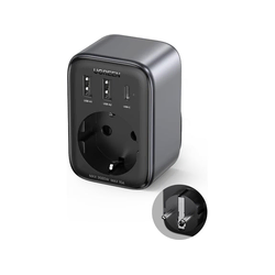 UGEEN PD 30W USB-C 4-in-1 Brzi Punjač + šuko