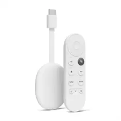 Google Chromecast s Google TV-om, bijeli