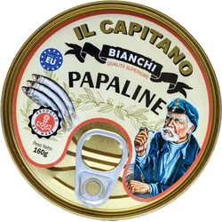 IL CAPITANO Papalina, Dimljena, 160g