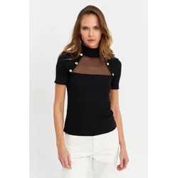 Cool & Sexy Ženska bluza Tf56, Crna