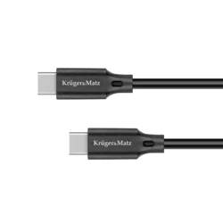 KRUGER&MATZ USB-C na USB-C kabl za brzo punjenje i prenos podataka, 100W, dužina 2,5 m, model KM1261