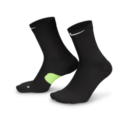 Nike Running Midweight Crew Socks (1 Pair) - Black