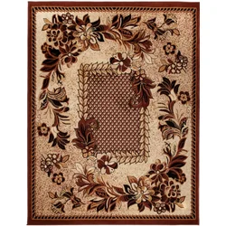 Chemex Preproga Atlas Bcf Turška Modna Mehko 7192B Bež Rjava 80x150 cm