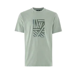 MEXX Majica  pastelno zelena / temno zelena