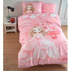 Viktorija Dečija posteljina DREAM, 100% pamuk, Dezen Princess