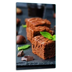 shumee Steklena plošča, pult, 30x52, torta