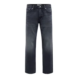 Only & Sons Kavbojke ONSEDGE temno modra