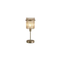 Searchlight EU55622CP - Stona lampa SWIZZLE 1xE14/60W/230V zlatna