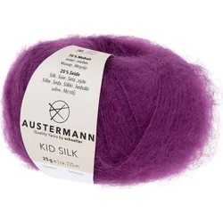 Austermann Kid Silk 98233-17 BlackBerry Pletilna preja
