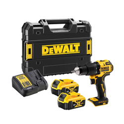 Akum. bušilica-odvijač 18V XR 2x4.0Ah 65Nm DeWalt