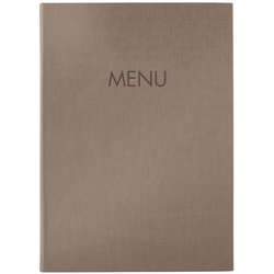 Sigel sigel menijska mapa MENU, DIN A4, bež, (21651686)