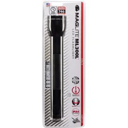 Baterijska lampa ML300L LED 3xD 746lm aluminijum. crna Maglite