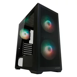 LC POWER Gaming 717B – Meshwork_L Dark ATX gaming kućište | LC-717B-ON