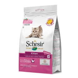 SCHESIR Suva hrana za mačiće, Piletina, 400g