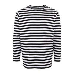 Regular Stripe LS white/black
