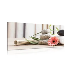 Slika meditativno in wellness tihožitje - 140x70