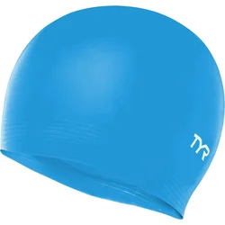 Tyr latex swim cap svetlo modra