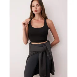 Trendyol Milla Ženski top Thmaw26Ss00012, Crni