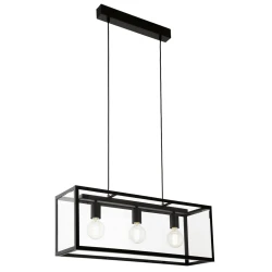 Eglo 49393 - Luster CHARTERHOUSE 3x E27/60W/230V