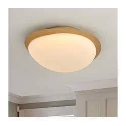 Brilagi - LED plafonsko svetlo VISBY WOOD LED/18W/230V prečnik 38 cm braon