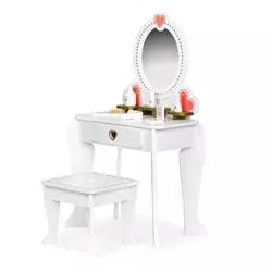ECO TOYS Veliki sto za šminkanje za decu