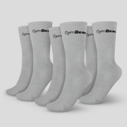 GymBeam Čarape 3/4 Socks 3Pack Grey