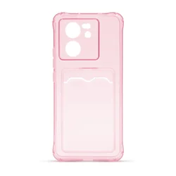 Futrola Clear Wallet za Xiaomi Redmi 13T, Roze