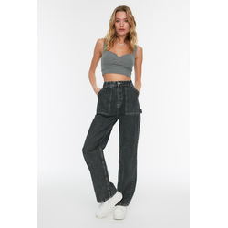Ženske pantalone Trendyol Wide
