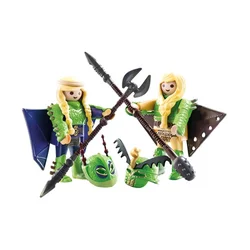 PLAYMOBIL Igračka borba između Ruffnut i Tuffnut Dragon 70042