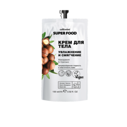 CAFÉ MIMI Krema za telo za hidrataciju i omekšavanje kože SUPER FOOD (makadamija i origano) 100ml