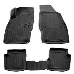 Rubber Car Mats Opel Corsa E 2014-2019