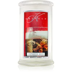 Kringle Candle Reindeer Beer velika dišeča sveča z 2 stenjema (624 g)