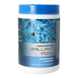 Super-klor klorove granule, 1 kg BRILLANT POOL