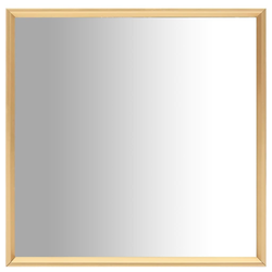 vidaXL Ogledalo zlatno 70 x 70 cm