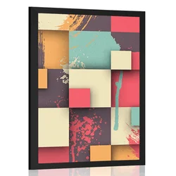 Plakat abstraktna tekstura - 60x90 no frame