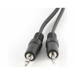 E-GREEN Kabl audio 3.5mm - 3.5mm MM 5m crni