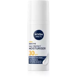 Nivea Hidratantna krema za muškarce Sensitive Daily Protect, SPF30, 50ml
